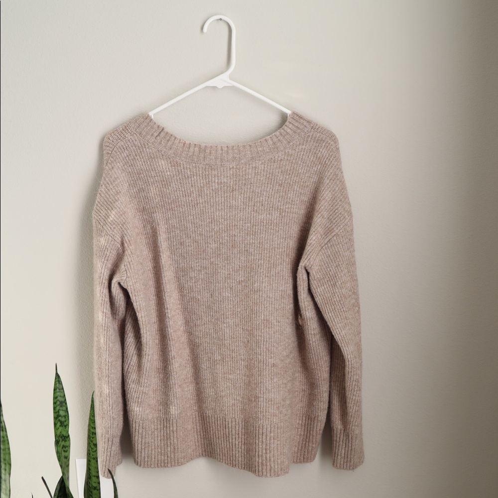 Loft Cream Sweater - Picture 3 of 4
